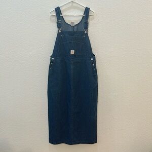 High Sierra Denim Overalls Dress M
